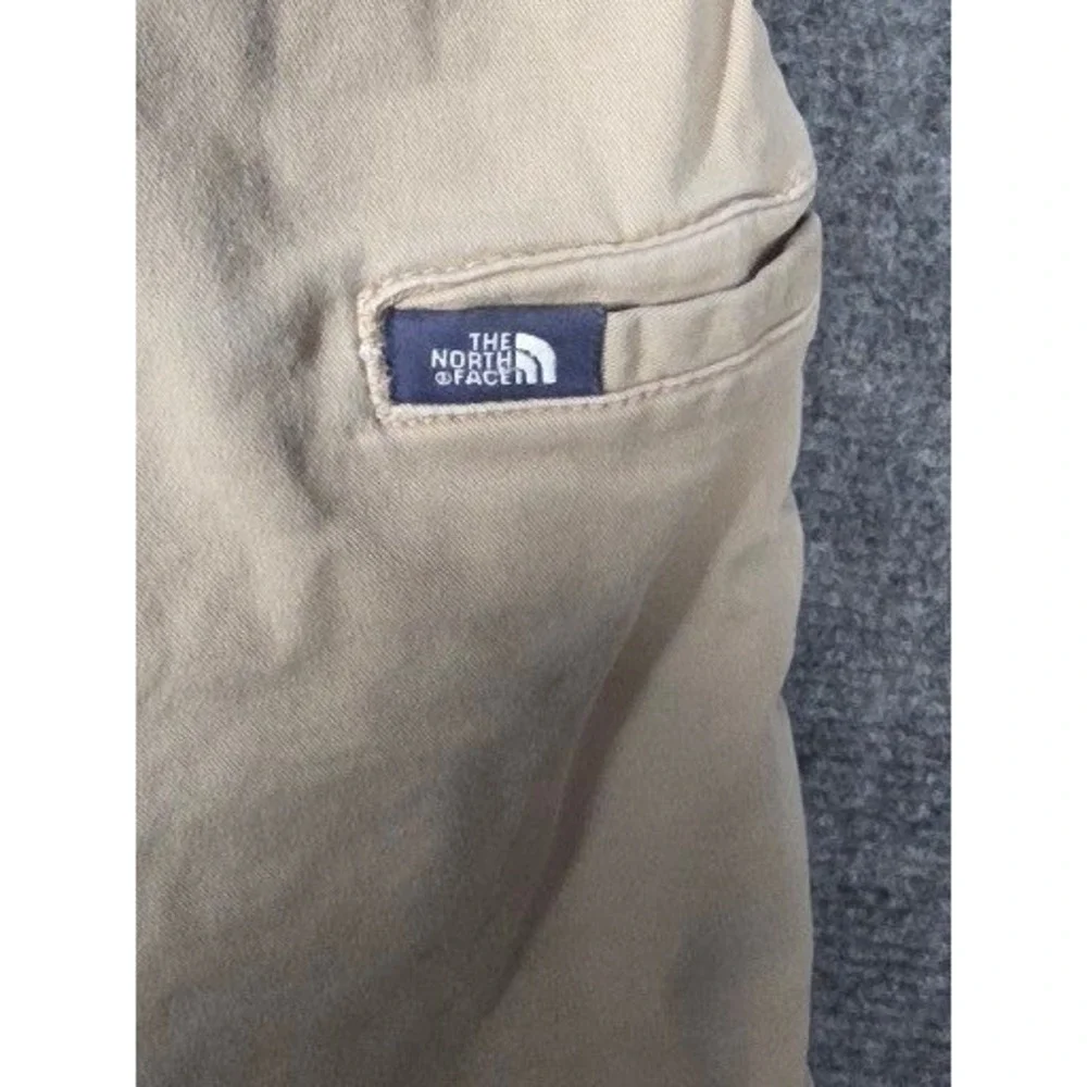 The North Face Mens Tan Khaki‎ Chino Shorts Size 32 Reg Outdoor Gorpcore Utility
